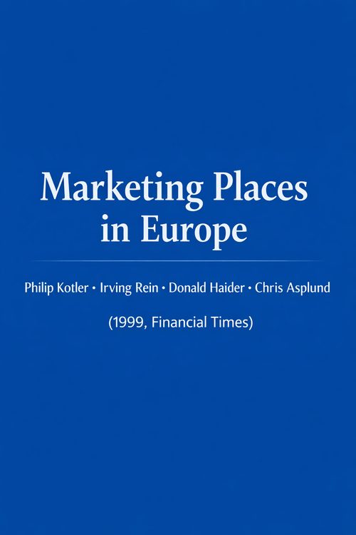 Cover of Marketing Places in Europe