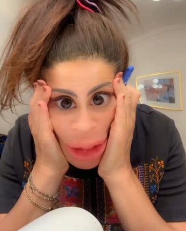 Zain Awad, creator of the comedic character Rajaa