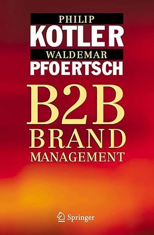 Cover of B2B Brand Management