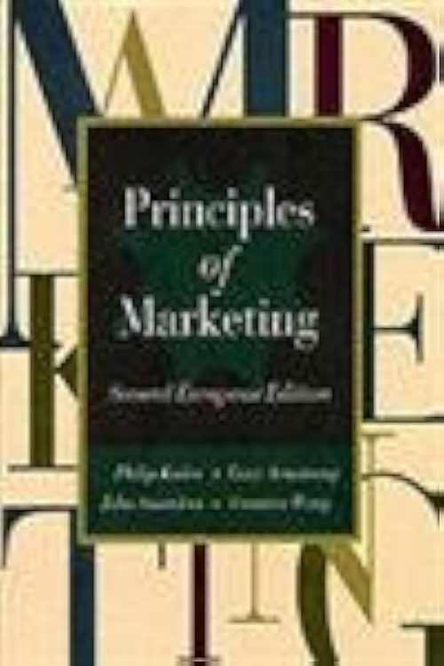Cover of Principles of Marketing (European Edition)