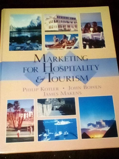 Cover of Marketing for Hospitality and Tourism
